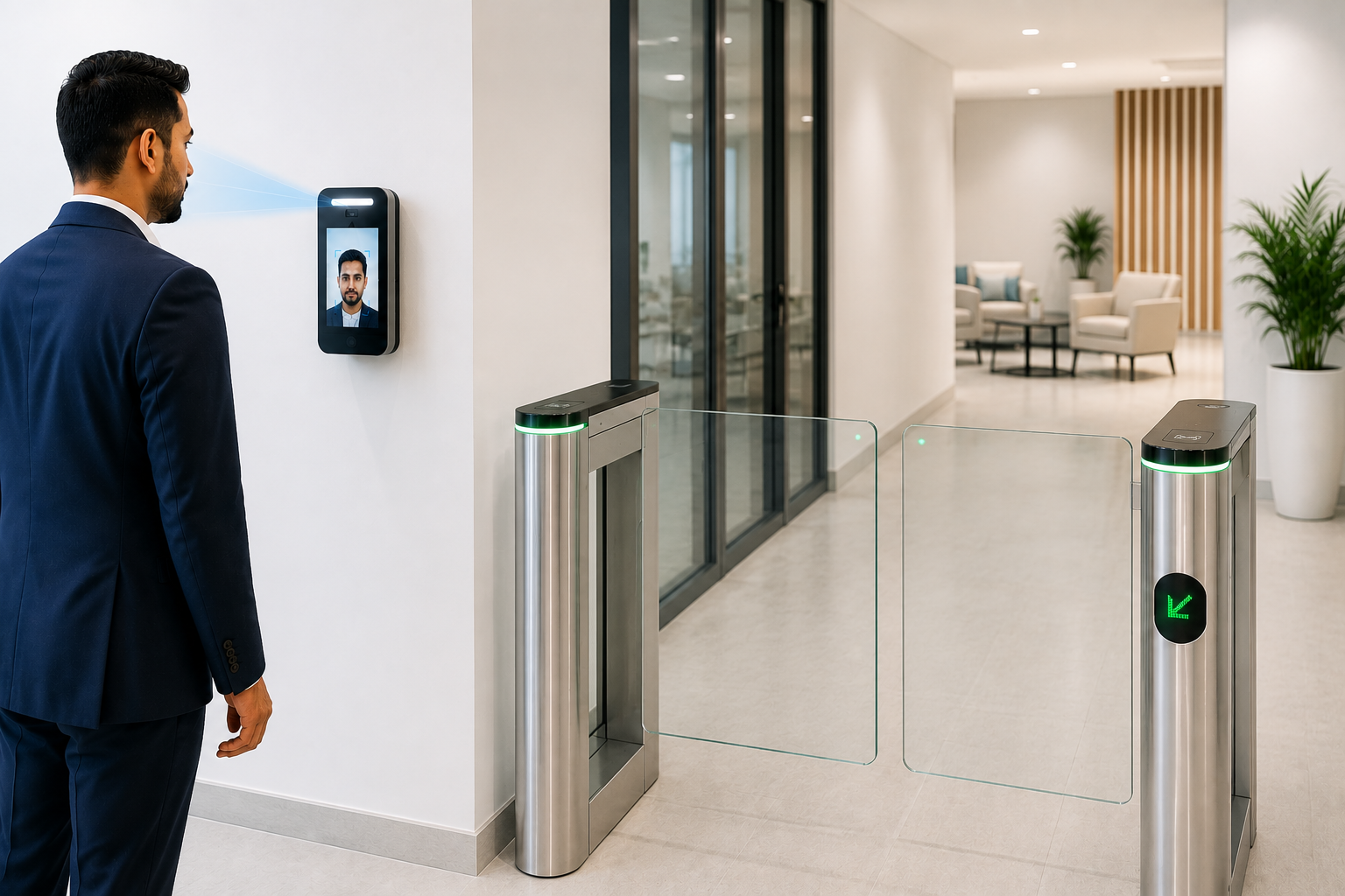 Face Recognition + Kiosk self check-in
