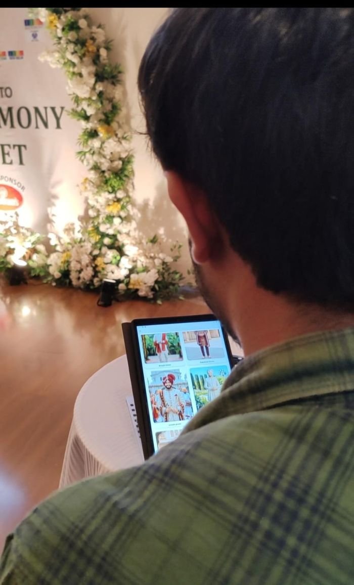 AI photo booth event experience